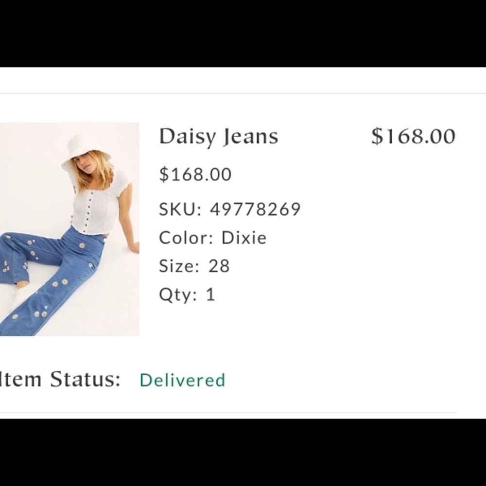 Free people daisy jeans